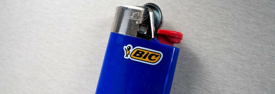 Le briquet personnalisé